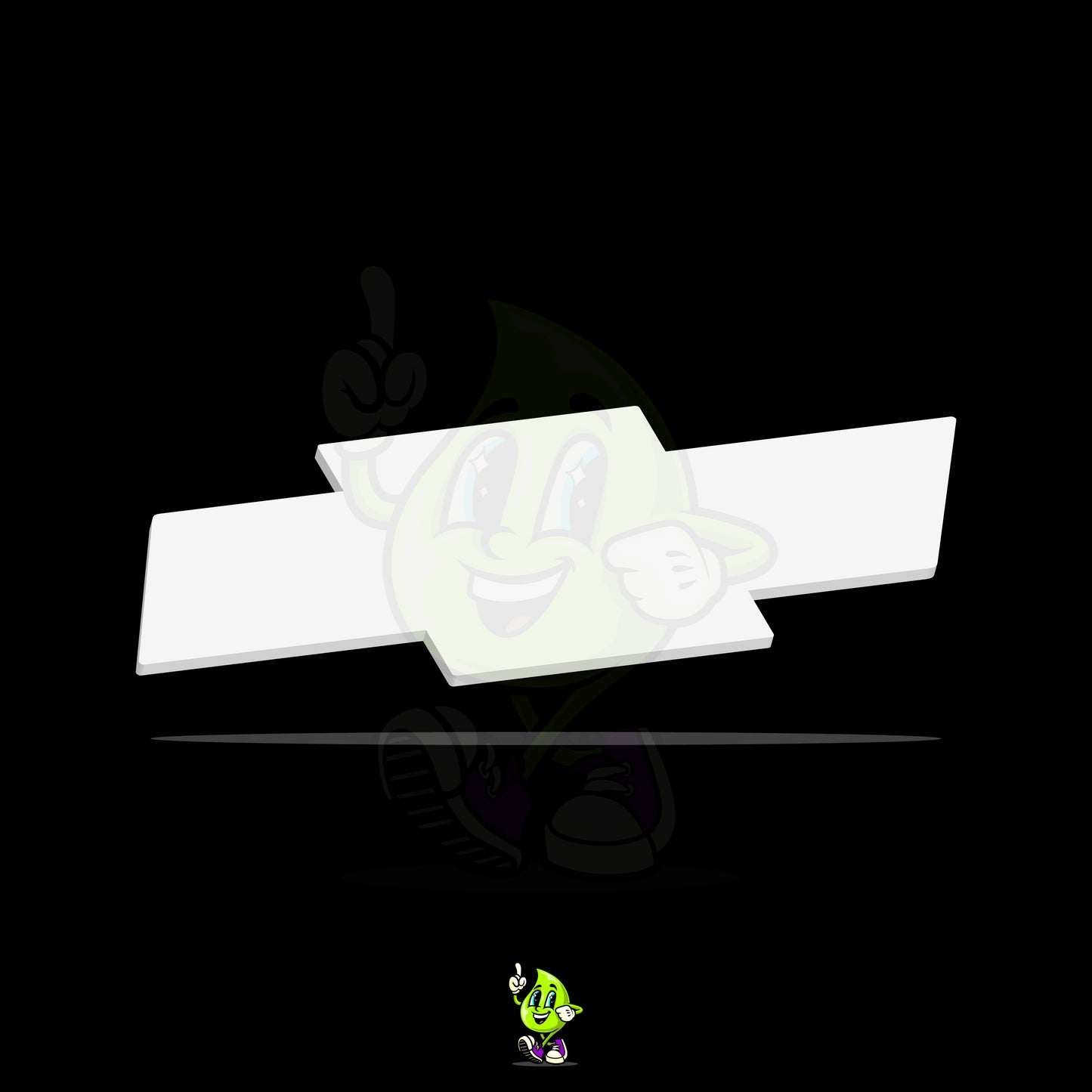 Blank Chevrolet Bowtie
