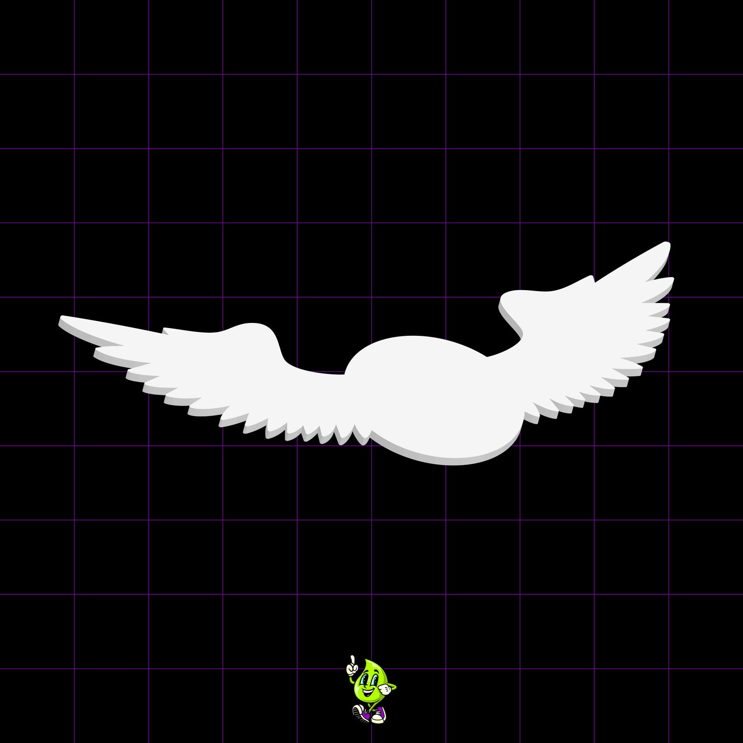 Blank Flying Eyeball IV
