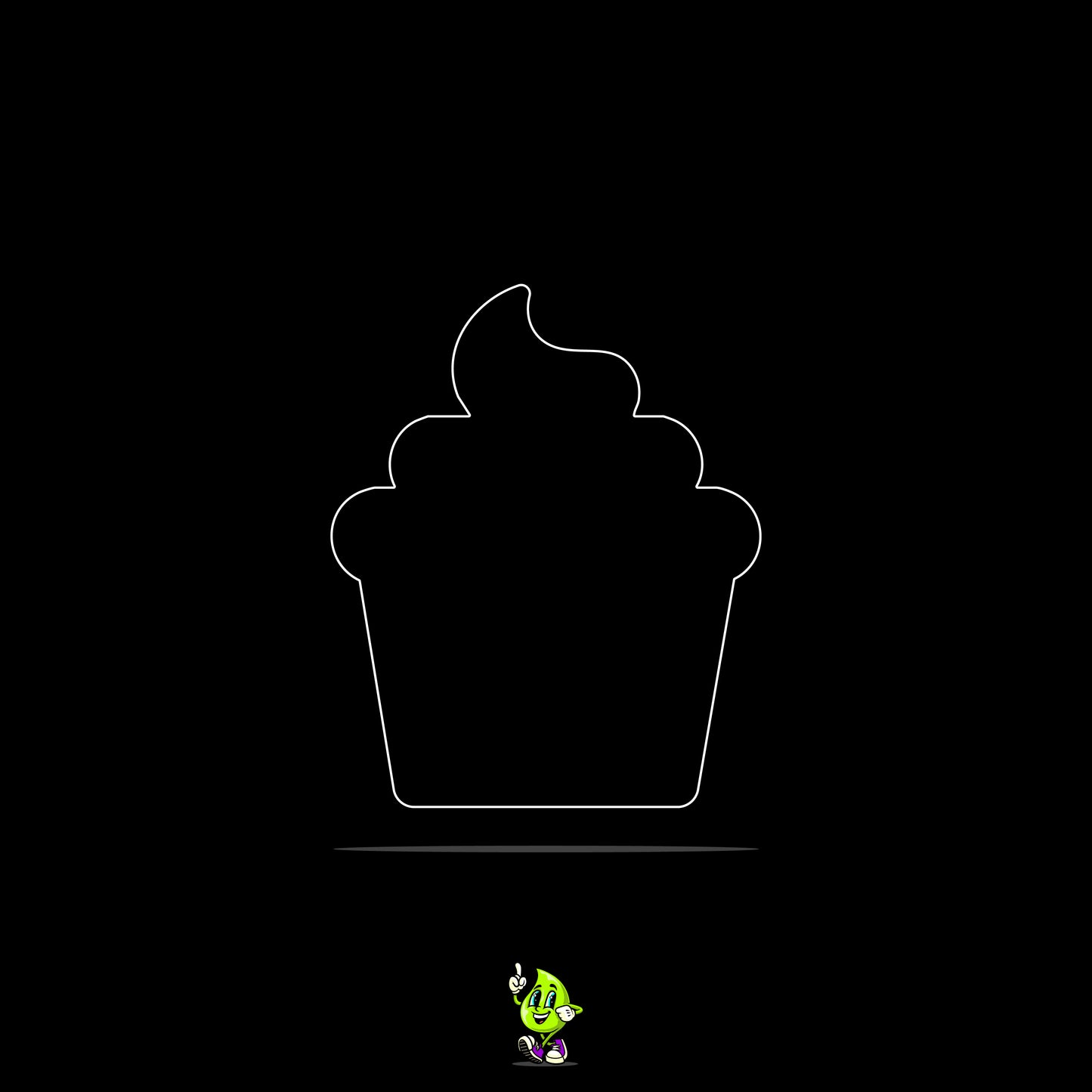 Blank Cupcake