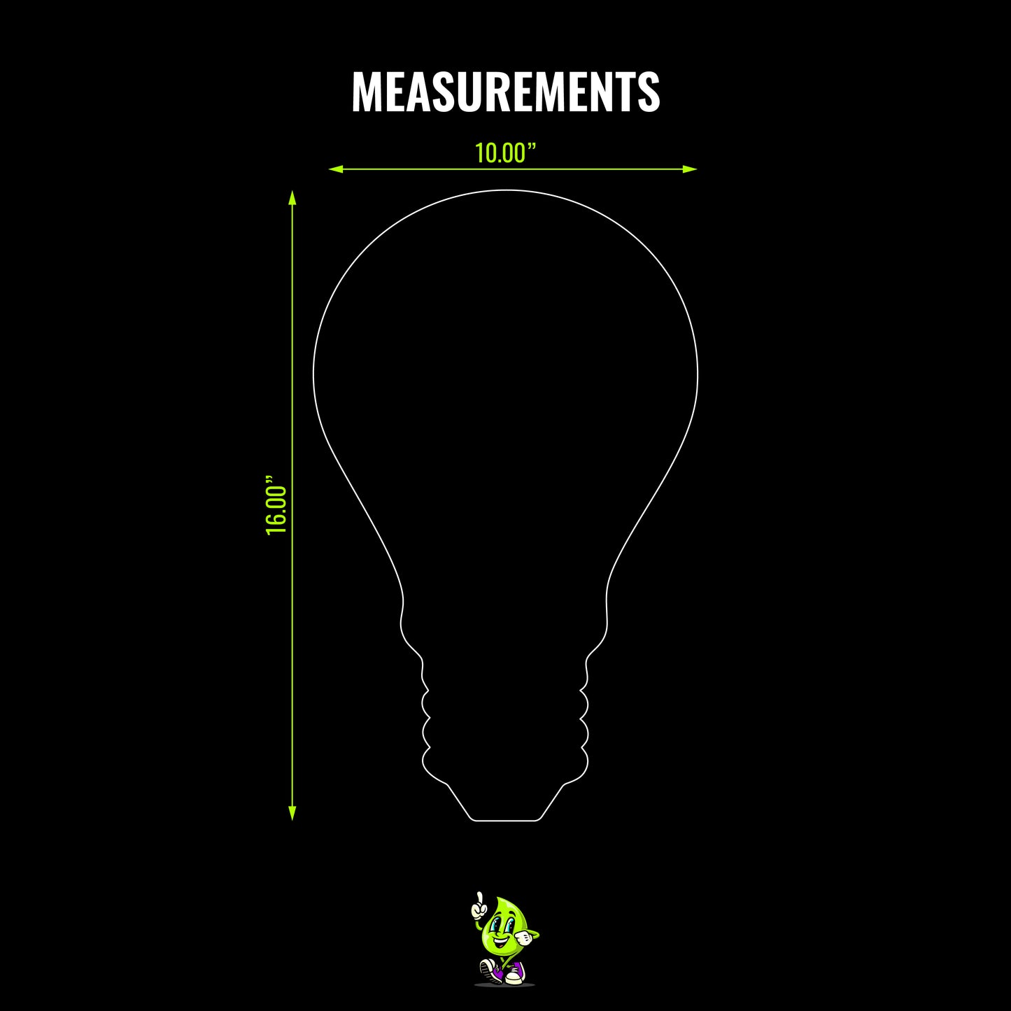 Blank Light Bulb