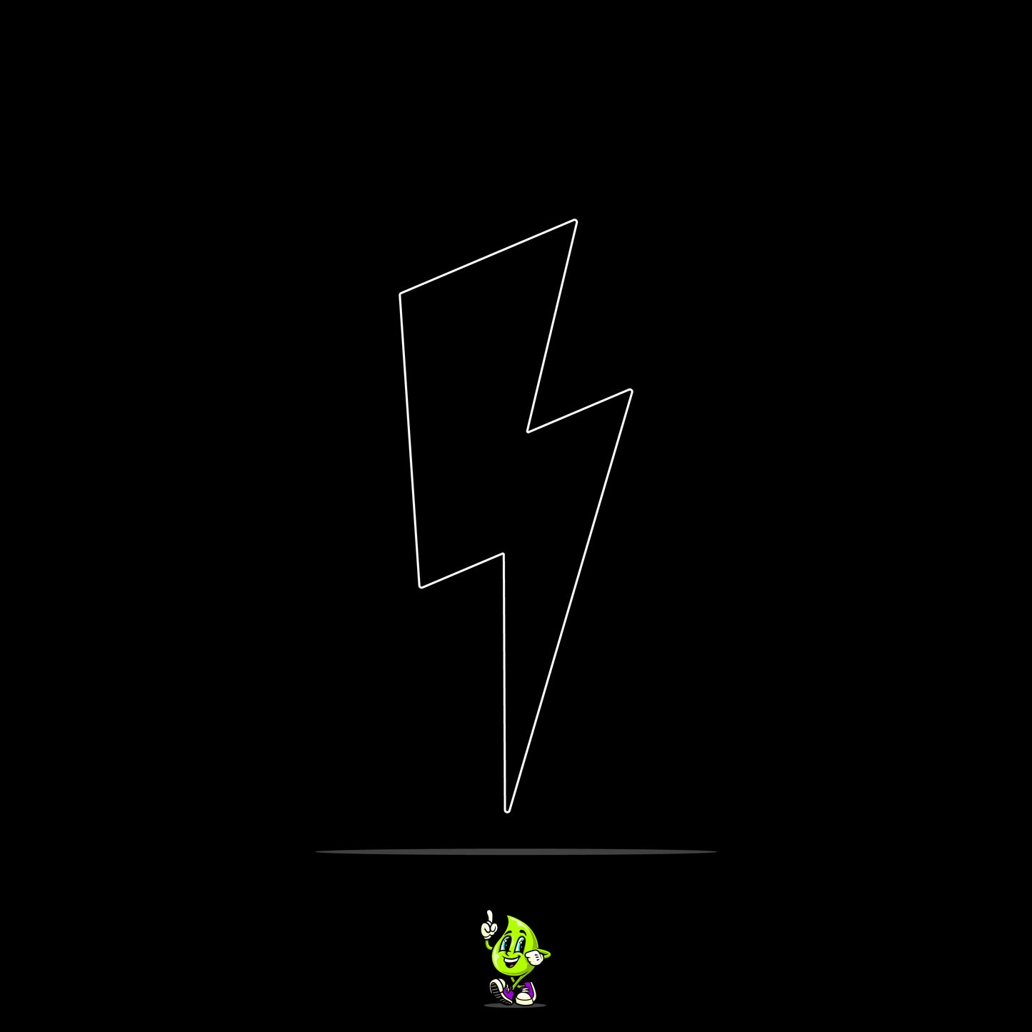 Blank Thunder Bolt