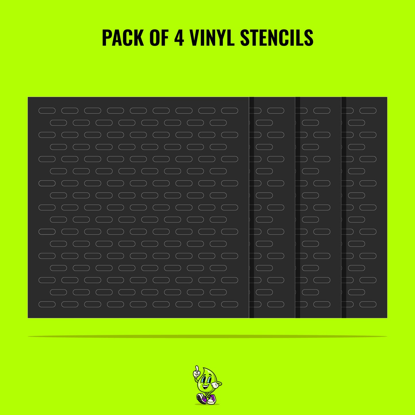 Aperture Vinyl Stencil Pack – Set of 4
