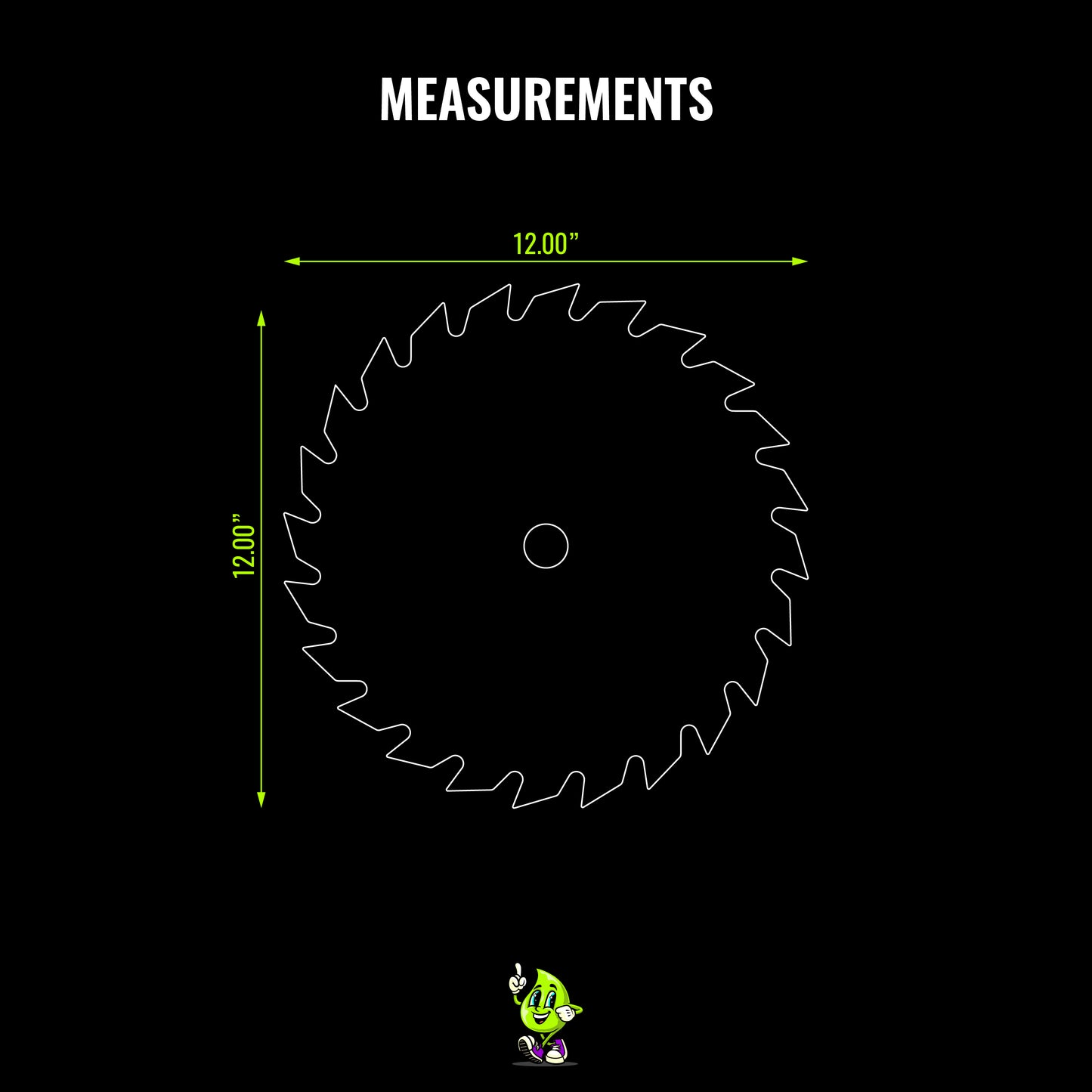 Blank Saw Blade