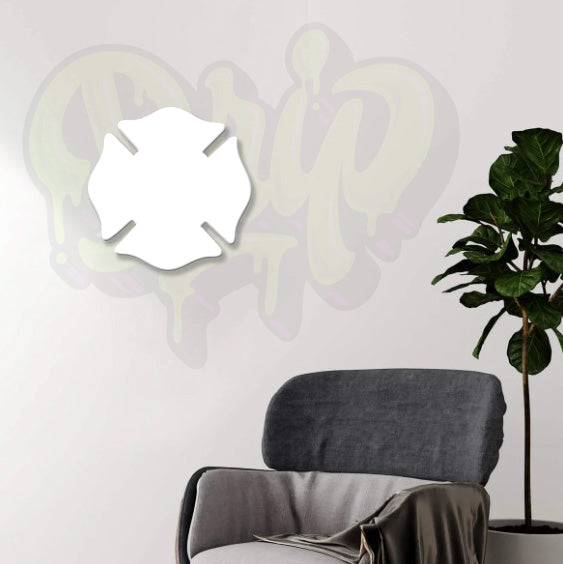 Blank Maltese Cross