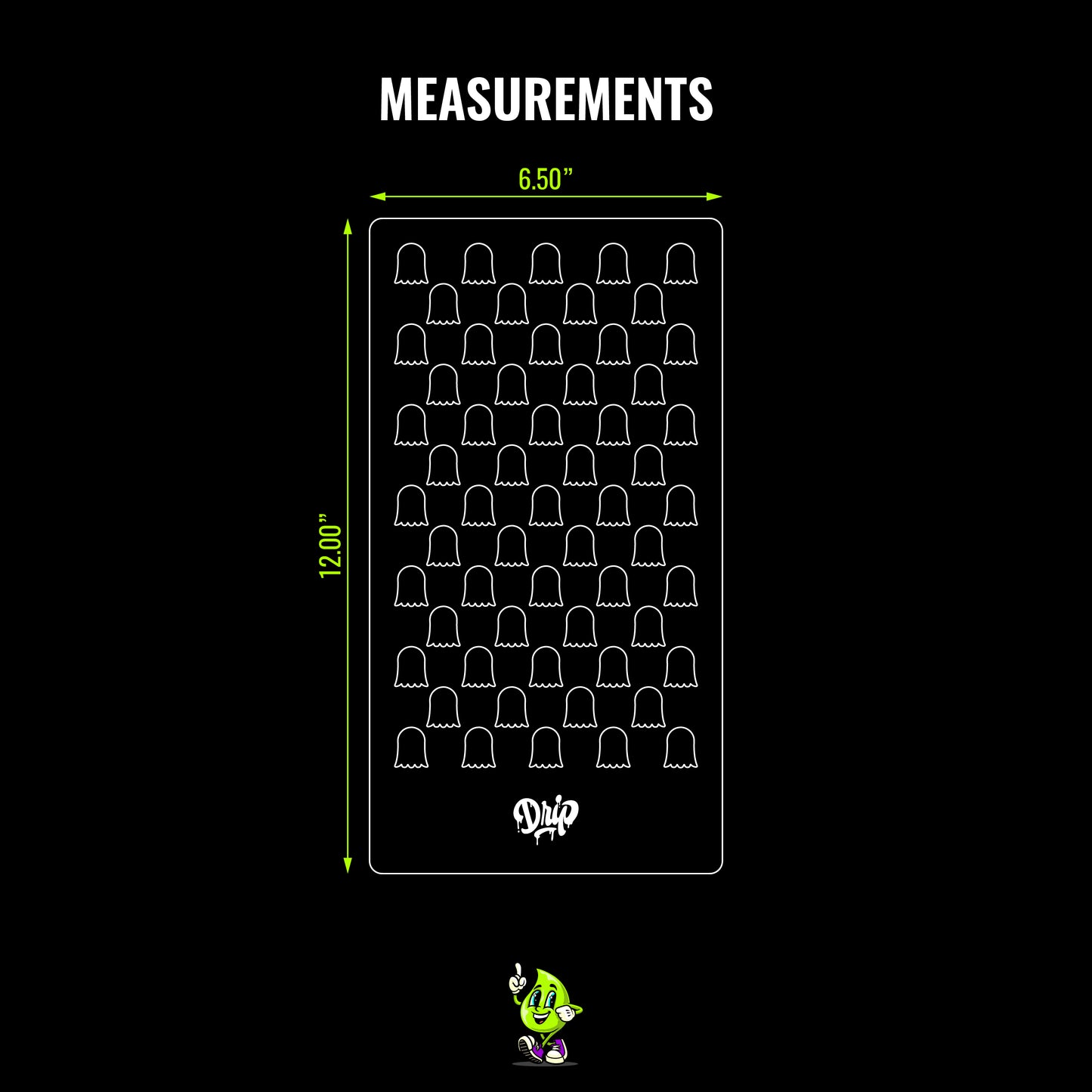 Mylar Stencil Ghosts II