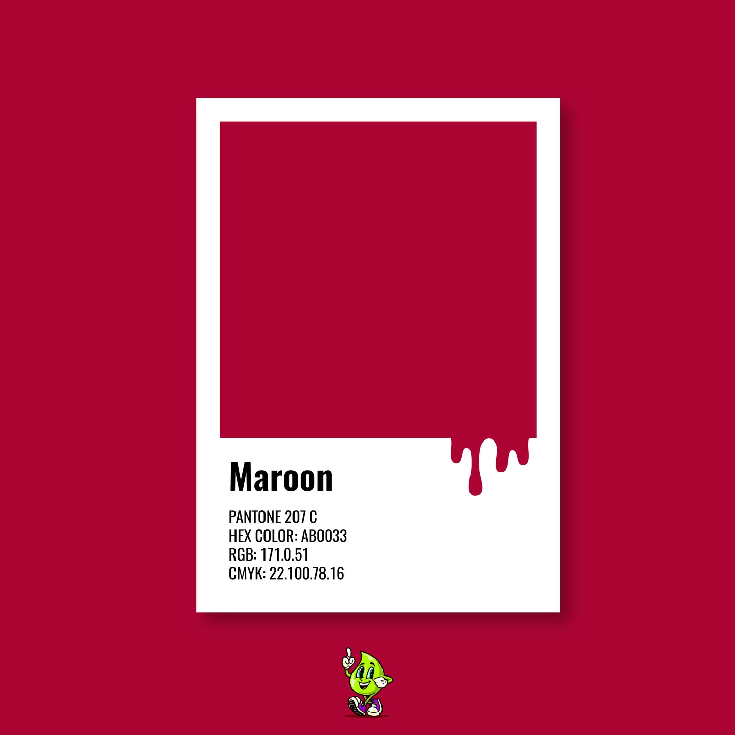 Maroon Spray Can (12oz)