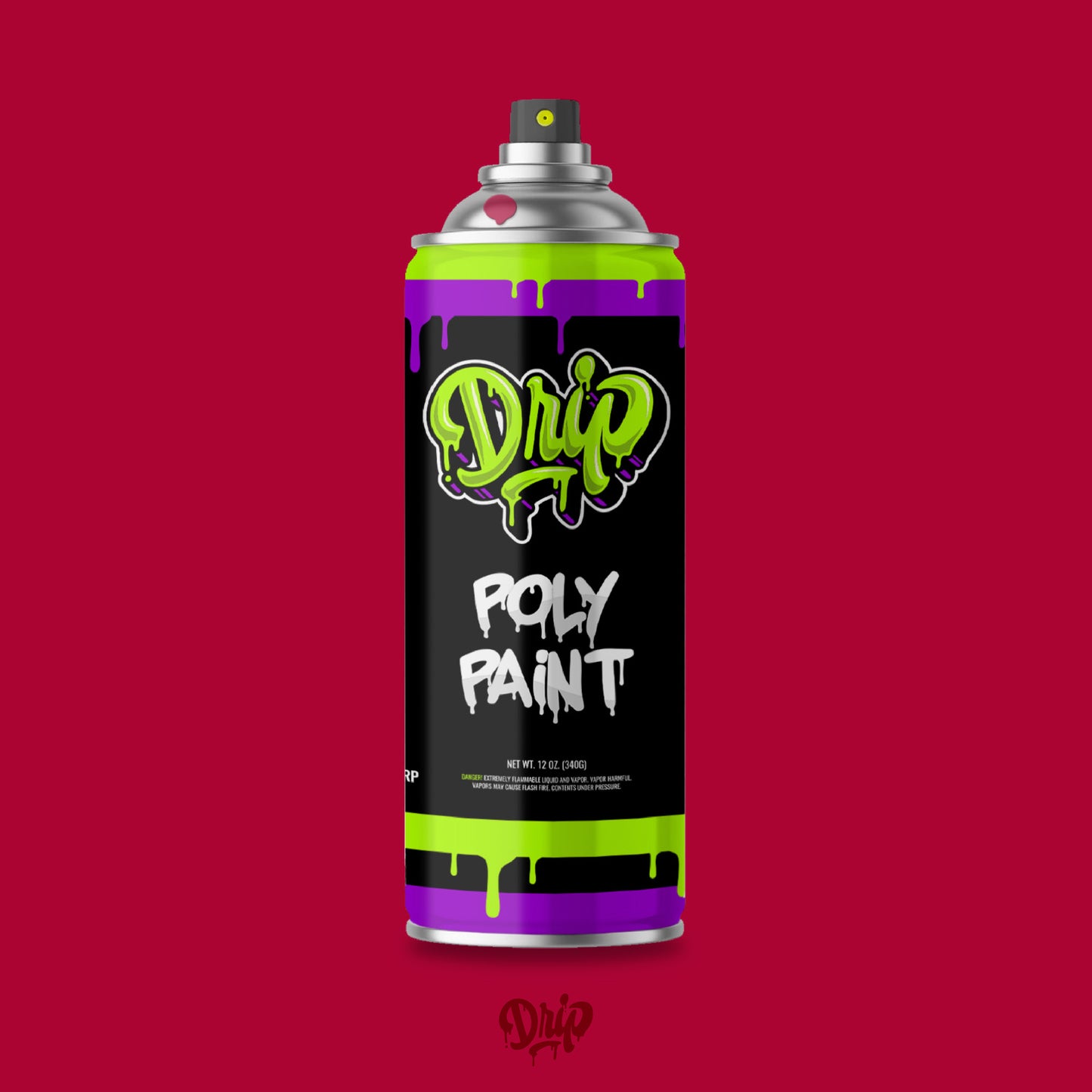 Maroon Spray Can (12oz)