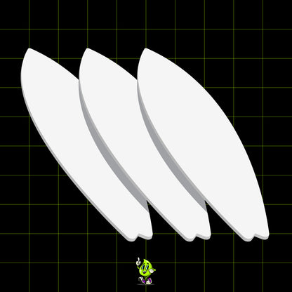 Blank Surfboard Bundle (3pcs)