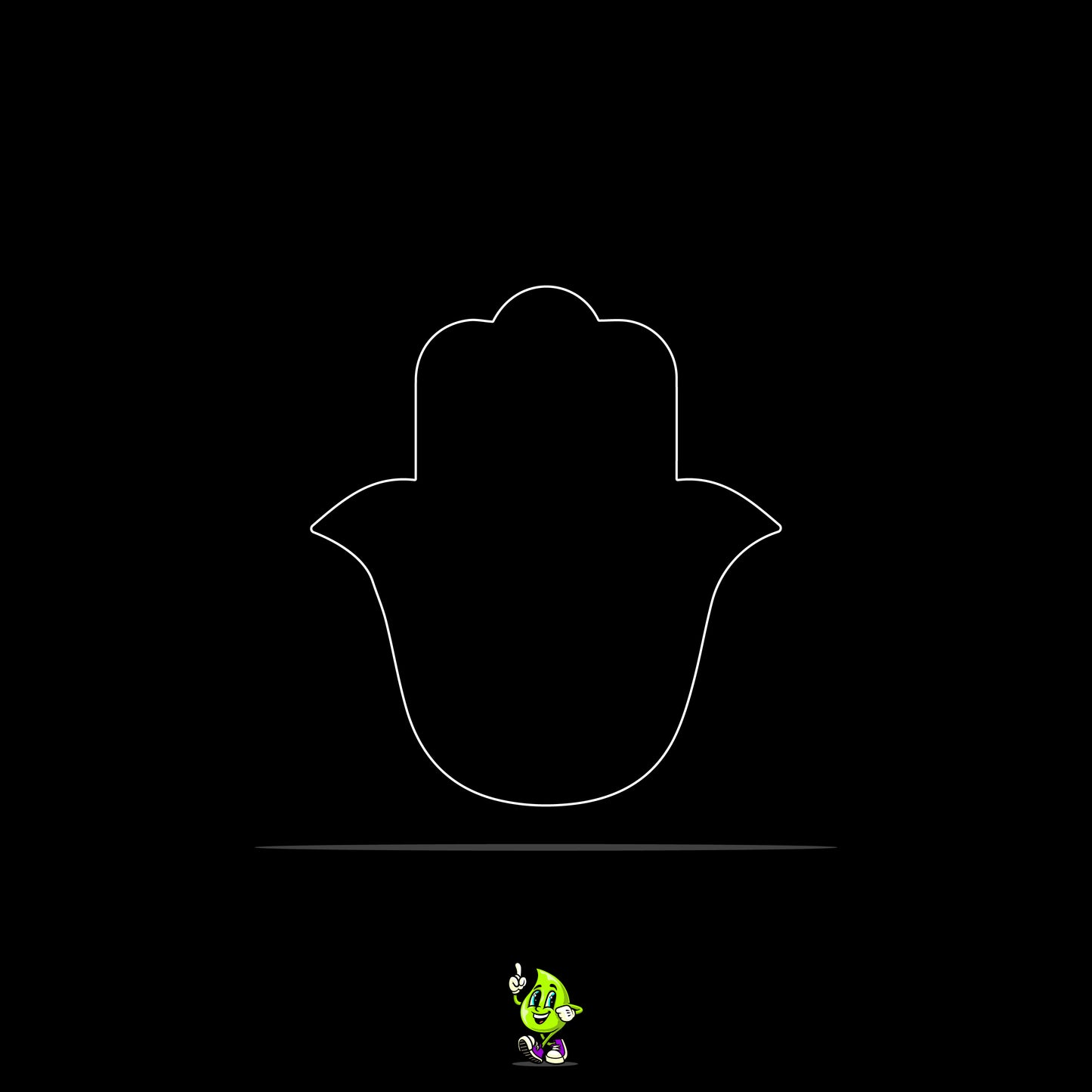 Blank Hamsa