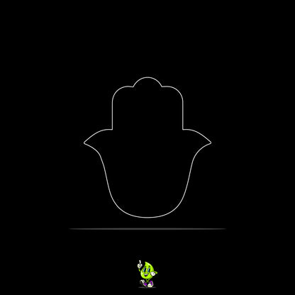 Blank Hamsa