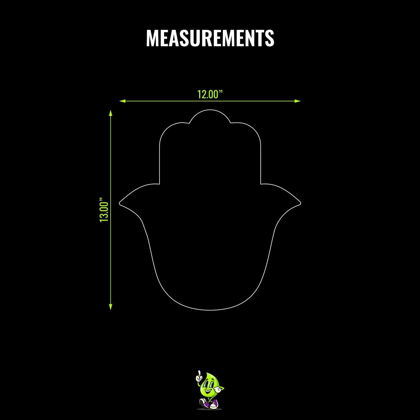 Blank Hamsa