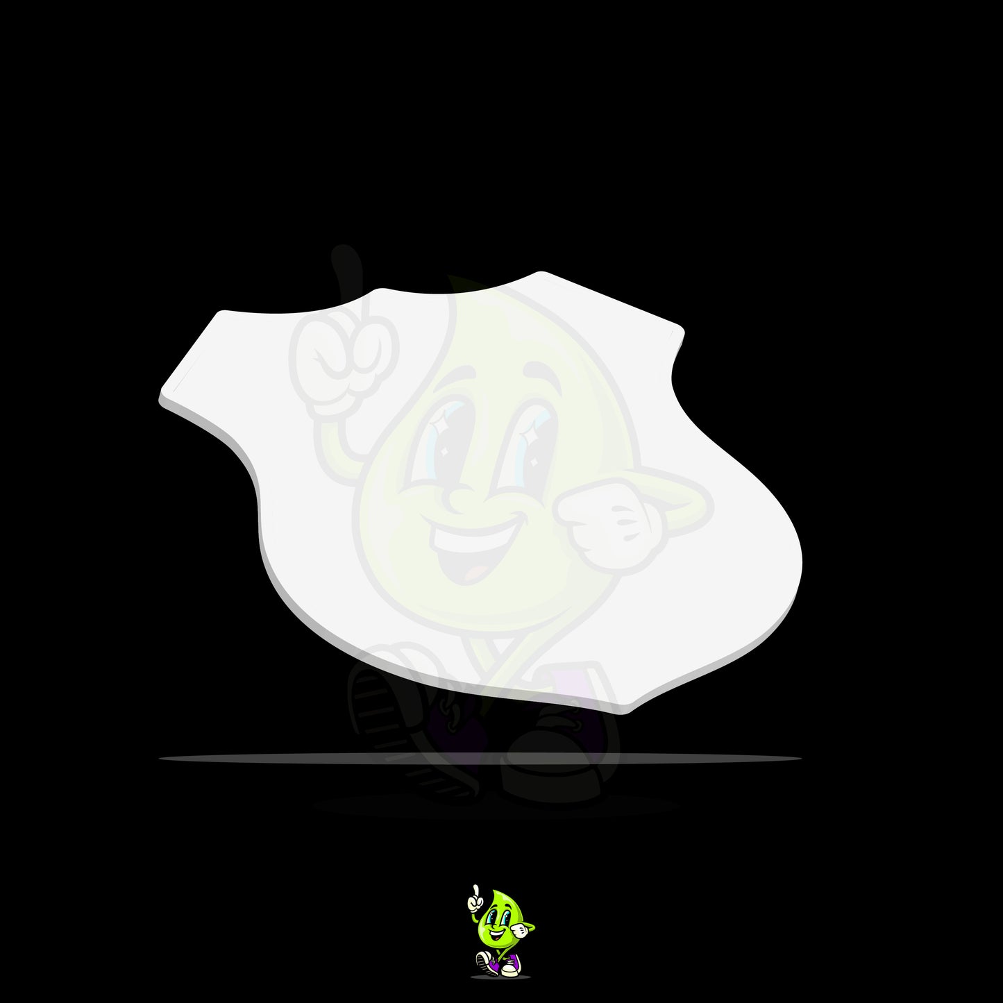 Blank Route Sign