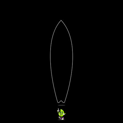 Blank Surfboard