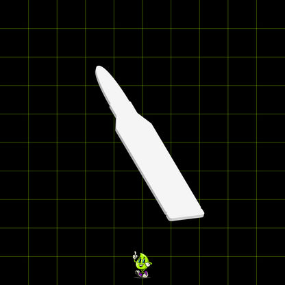 Blank 50 Caliber Bullet