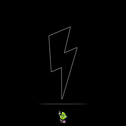 Blank Thunder Bolt