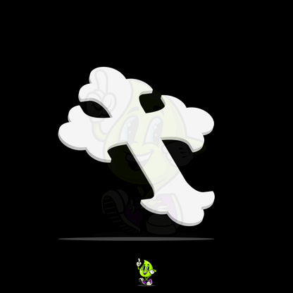 Blank Scallop Cross
