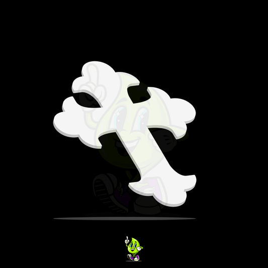 Blank Scallop Cross
