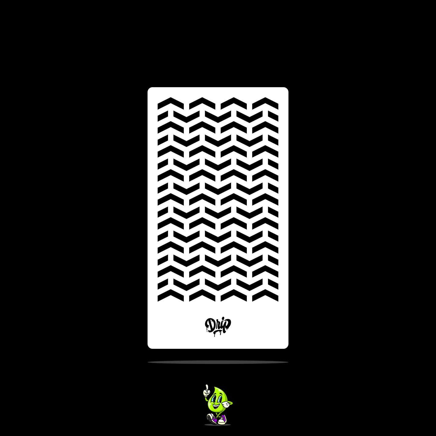 Mylar Stencil Chevron