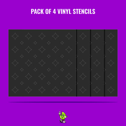 Twilight Vinyl Stencil Pack – Set of 4