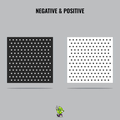 Holes II Vinyl Stencil Pack – Set of 4