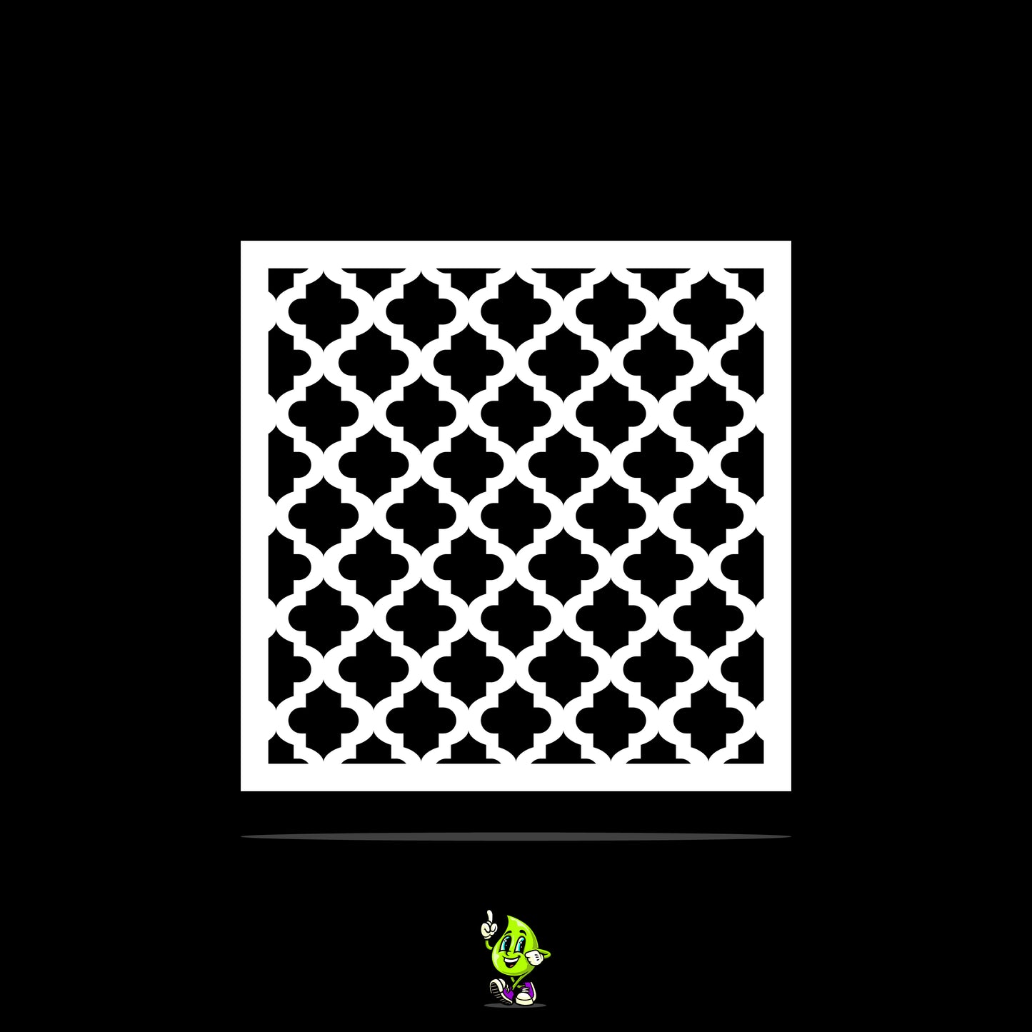 Moroccan Vinyl Stencil Pack – Set of 4