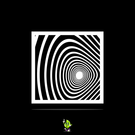 Swirl Vinyl Stencil Pack – Set of 4