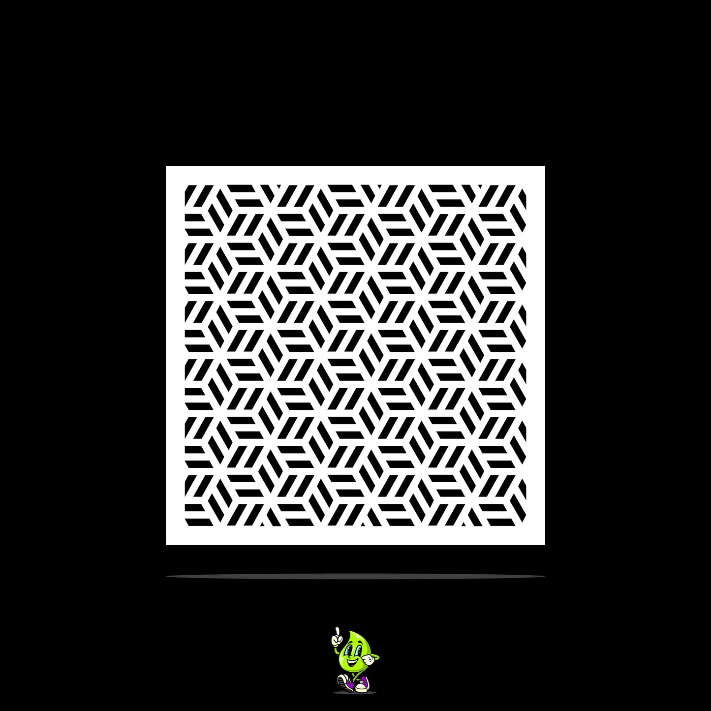 Helix Vinyl Stencil Pack – Set of 4