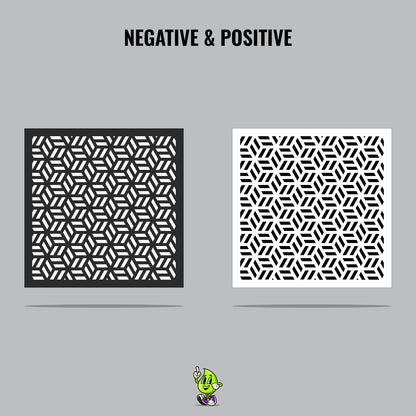 Helix Vinyl Stencil Pack – Set of 4