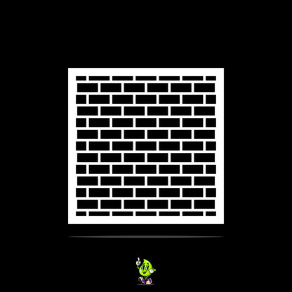 Bricks Vinyl Stencil Pack – Set of 4