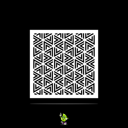 Tribal Vinyl Stencil Pack – Set of 4