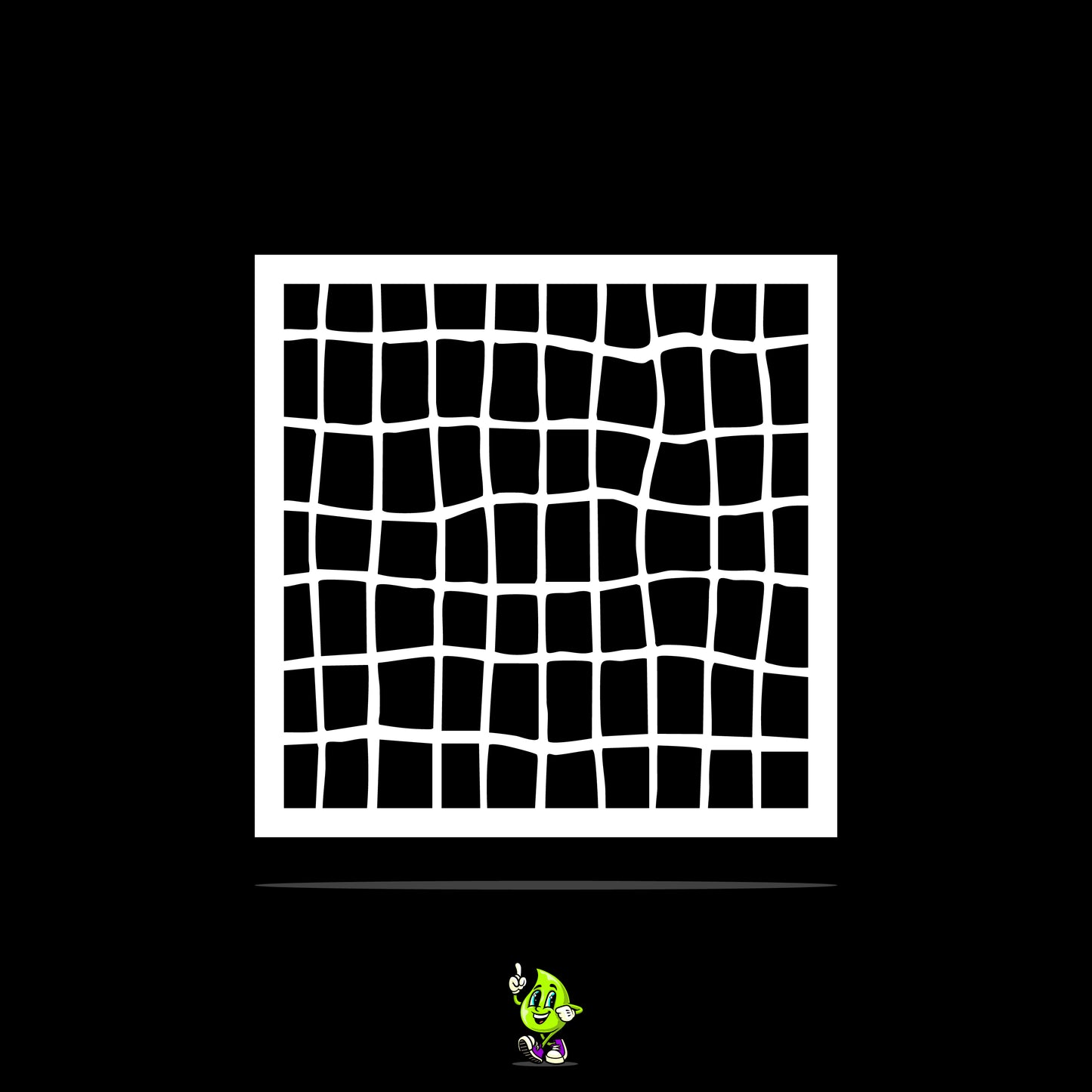Net Vinyl Stencil Pack – Set of 4