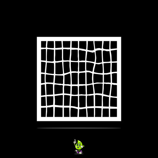 Net Vinyl Stencil Pack – Set of 4