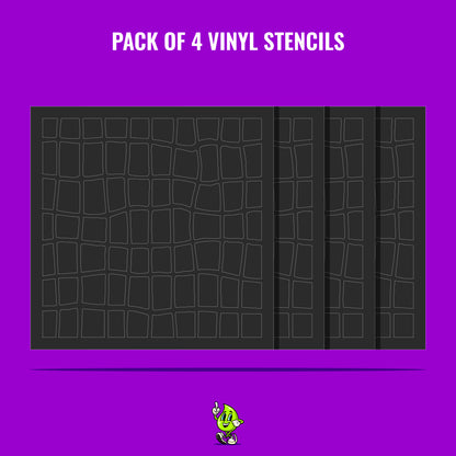 Net Vinyl Stencil Pack – Set of 4