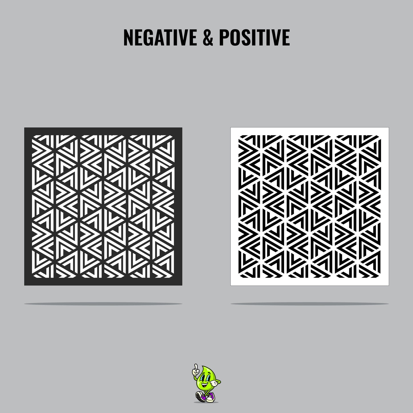 Tribal Vinyl Stencil Pack – Set of 4