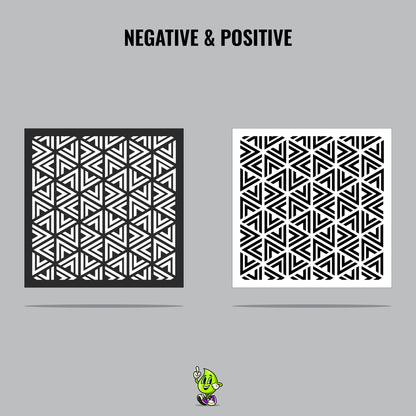Tribal Vinyl Stencil Pack – Set of 4