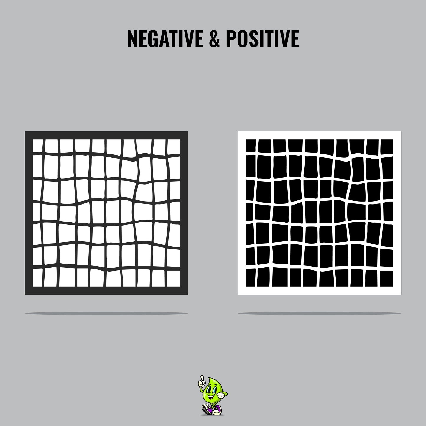 Net Vinyl Stencil Pack – Set of 4