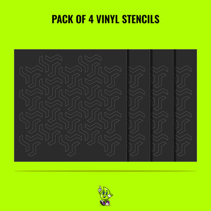Fidget Vinyl Stencil Pack – Set of 4