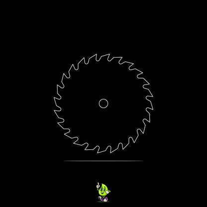 Blank Saw Blade