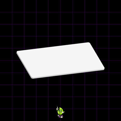 Blank License Plate