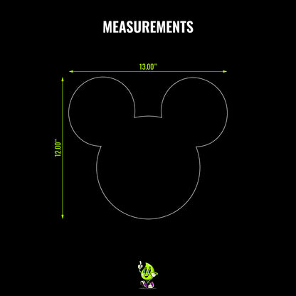Blank Mickey Head