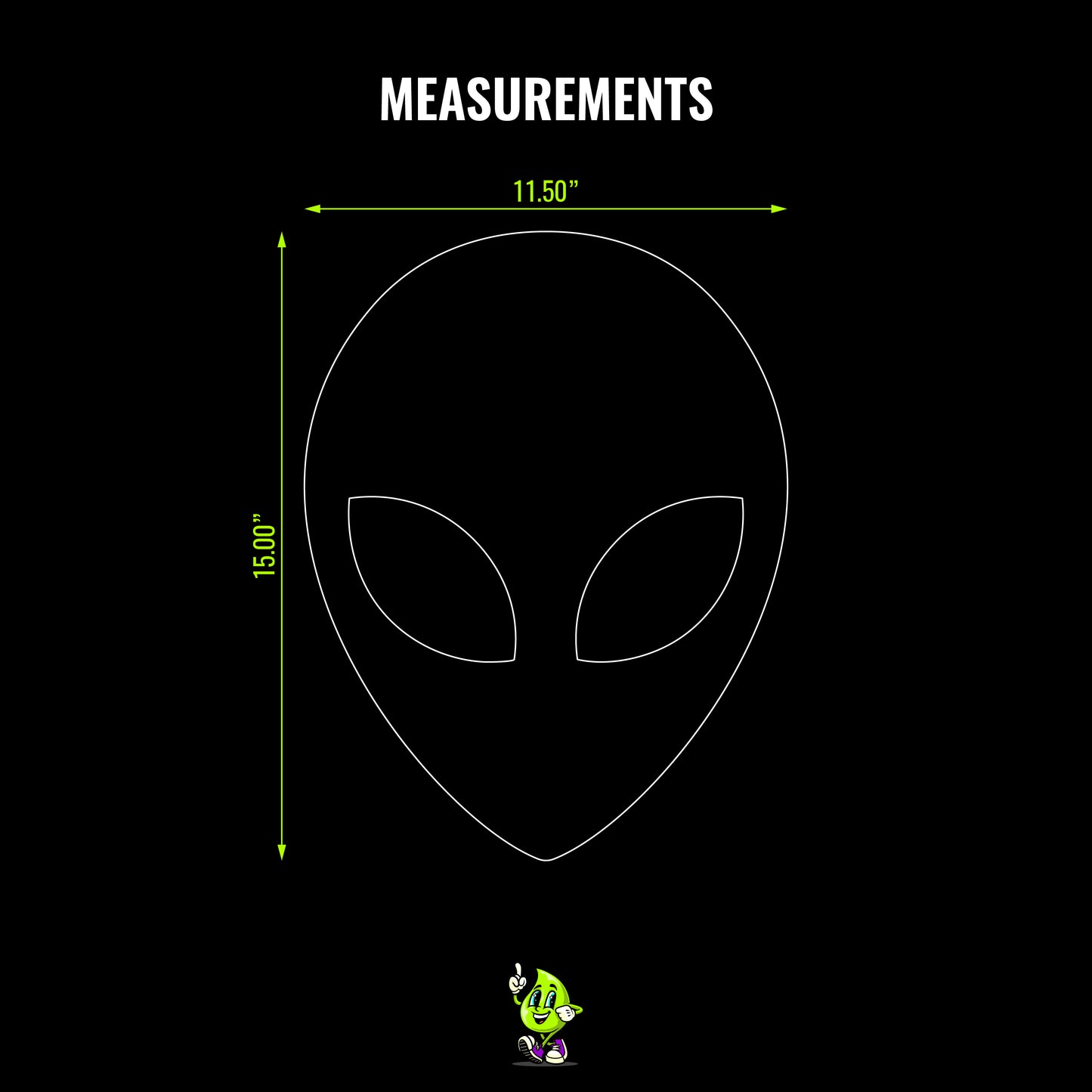 Blank Alien Head