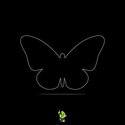 Blank Butterfly