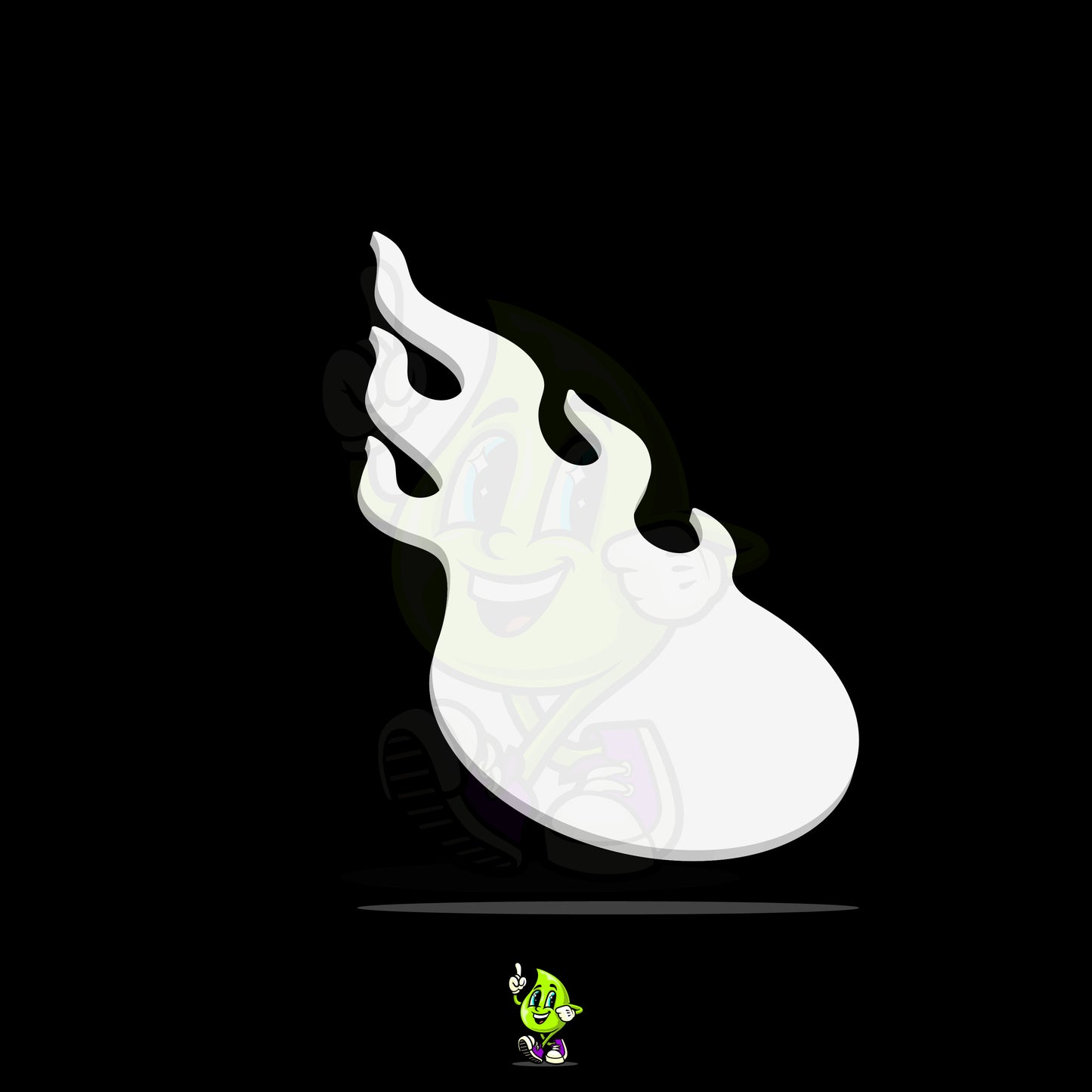 Blank Flaming Eyeball