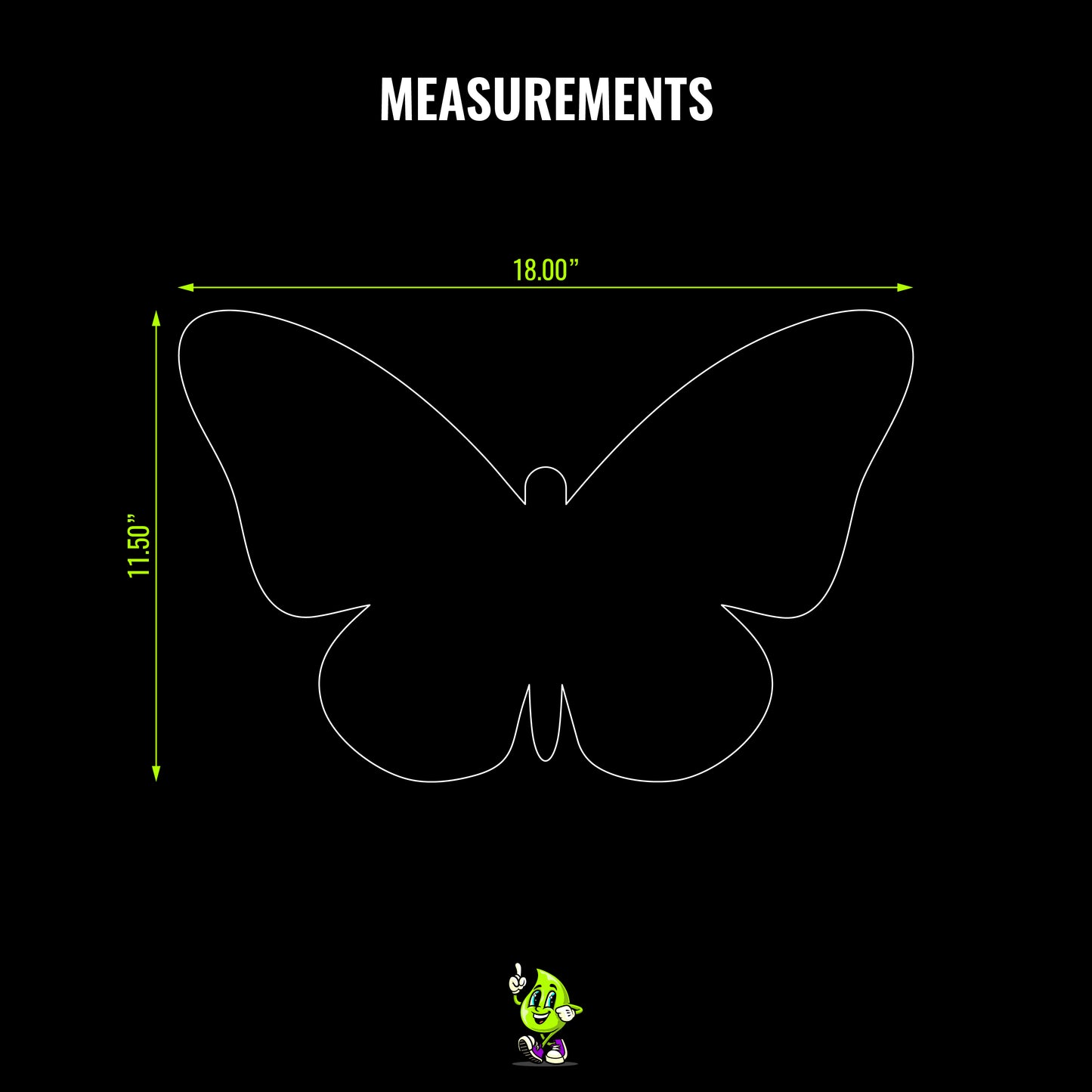 Blank Butterfly