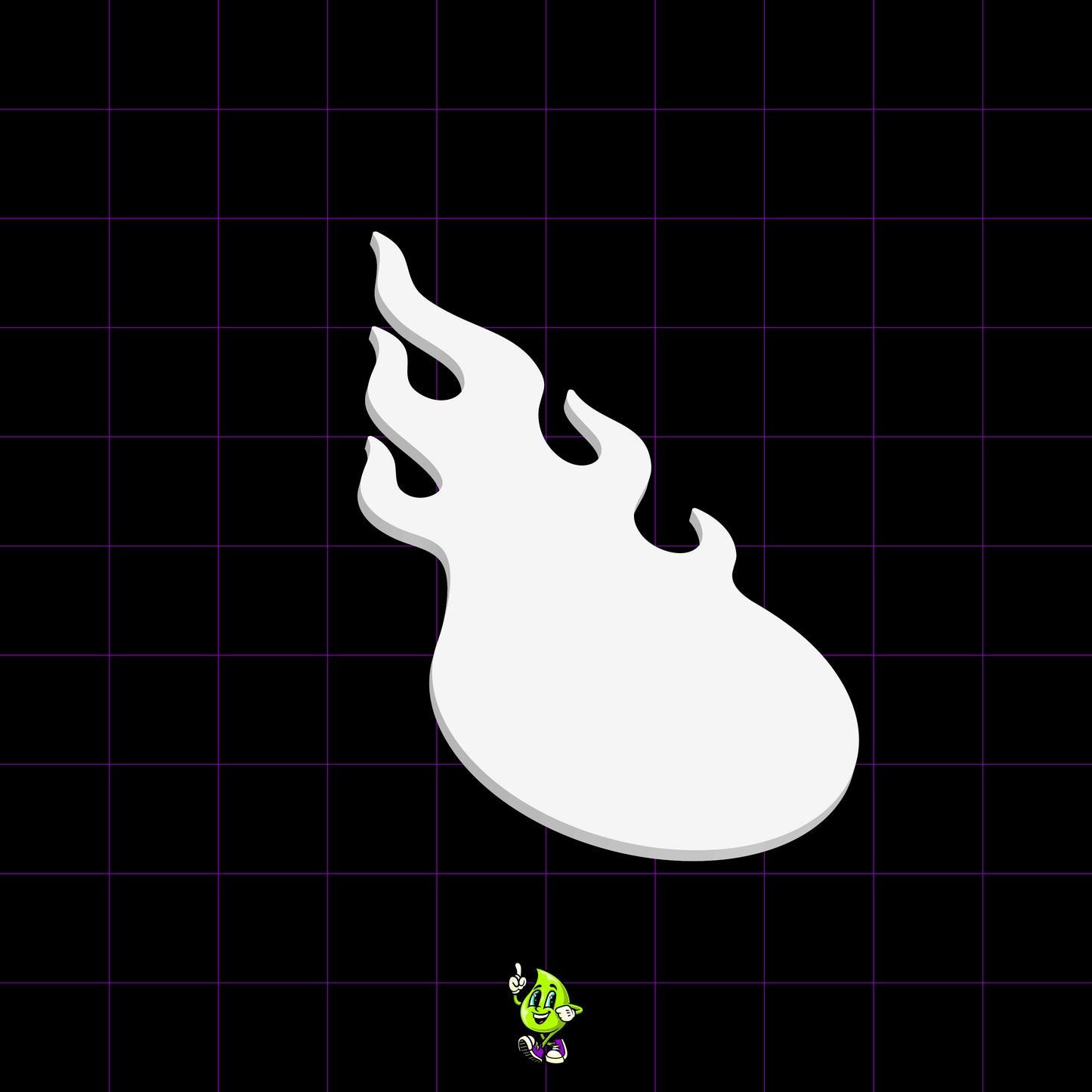 Blank Flaming Eyeball