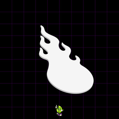 Blank Flaming Eyeball