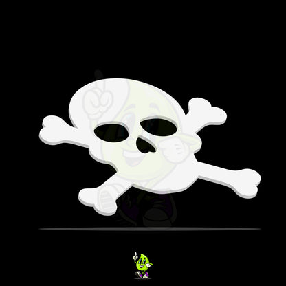 Blank Skull & Crossbones