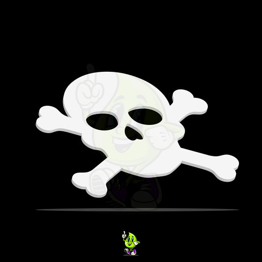 Blank Skull & Crossbones