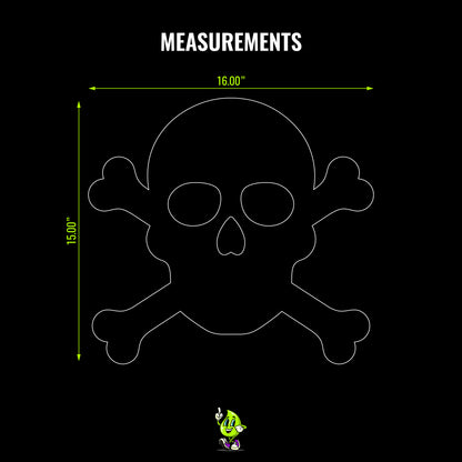 Blank Skull & Crossbones