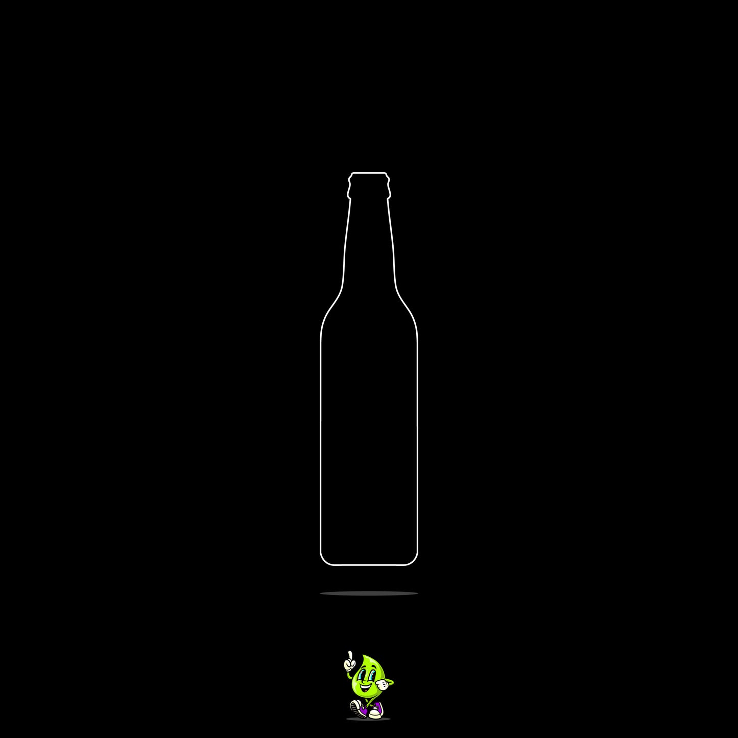 Blank Beer Bottle